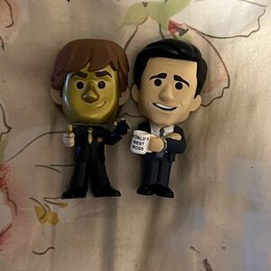FUNKO The Office Jim Halpert “Goldenface” Mystery and Michael Scott